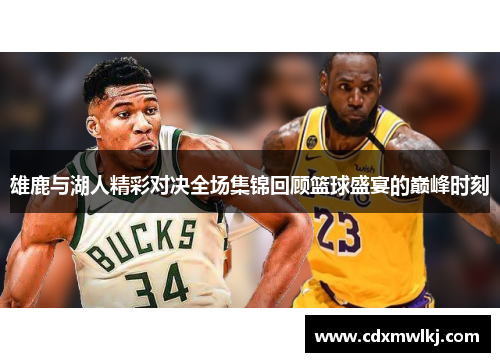 雄鹿与湖人精彩对决全场集锦回顾篮球盛宴的巅峰时刻